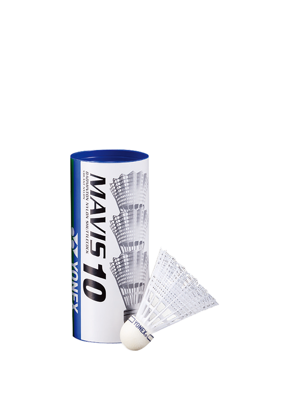 Yonex - Mavis 10 Nylon Shuttle (Tube 3) - White